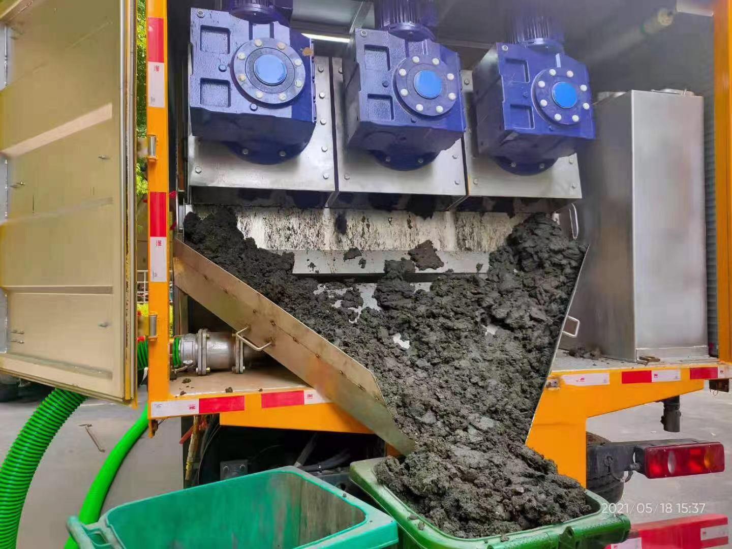 忻州化粪池清掏城市维护站-泥浆净化干湿分离处理